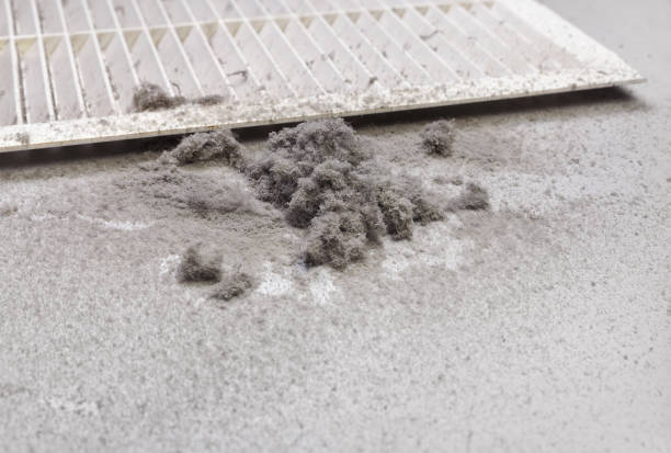 dust is collected from the duct filter. harmful dust in the room dust is collected from the duct filter. harmful dust in the room